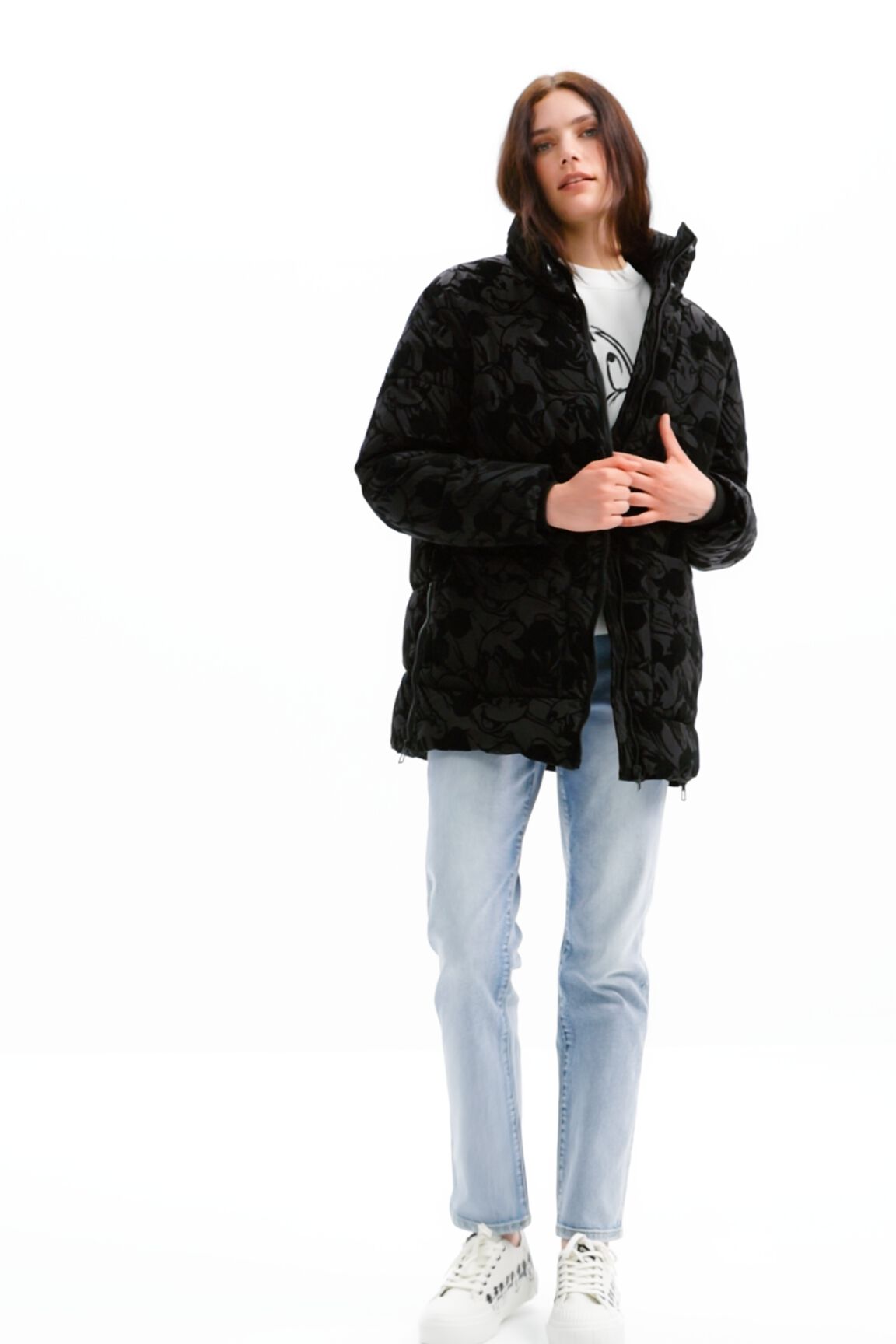 Manteau matelassé Mickey Mouse