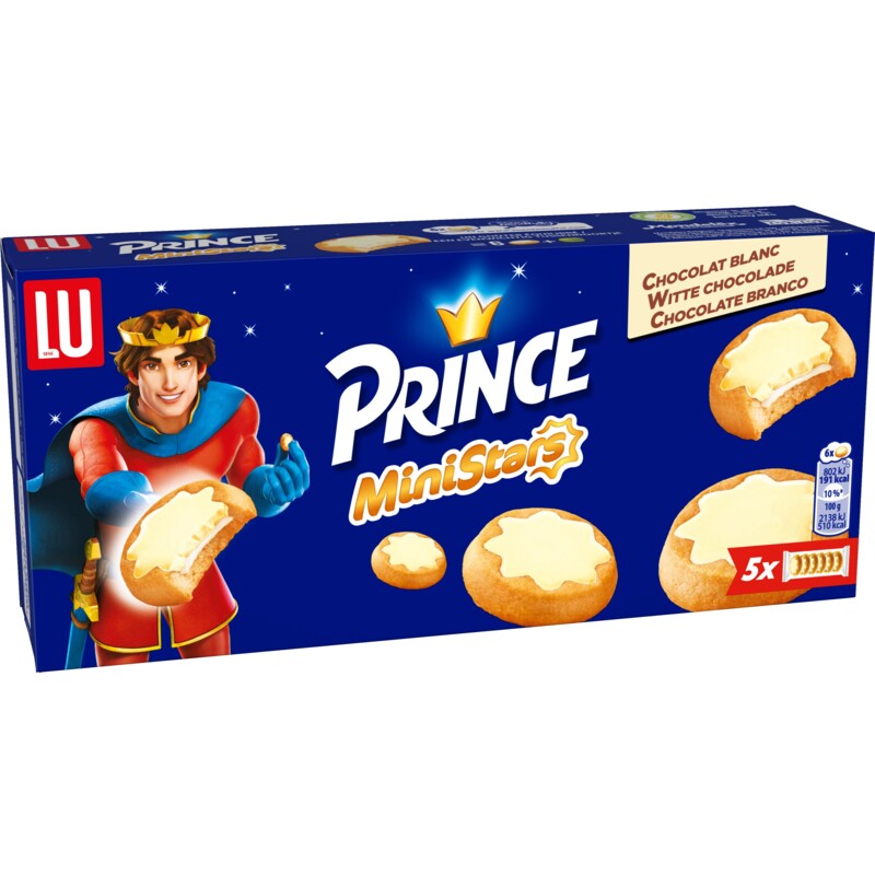 LU Prince ministars witte chocolade