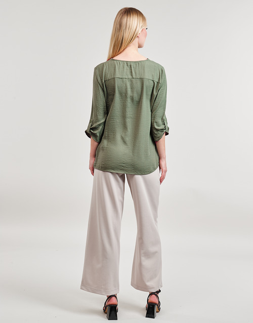 JDY - JDYDIVYA 3/4 TOP WVN - Kaki
