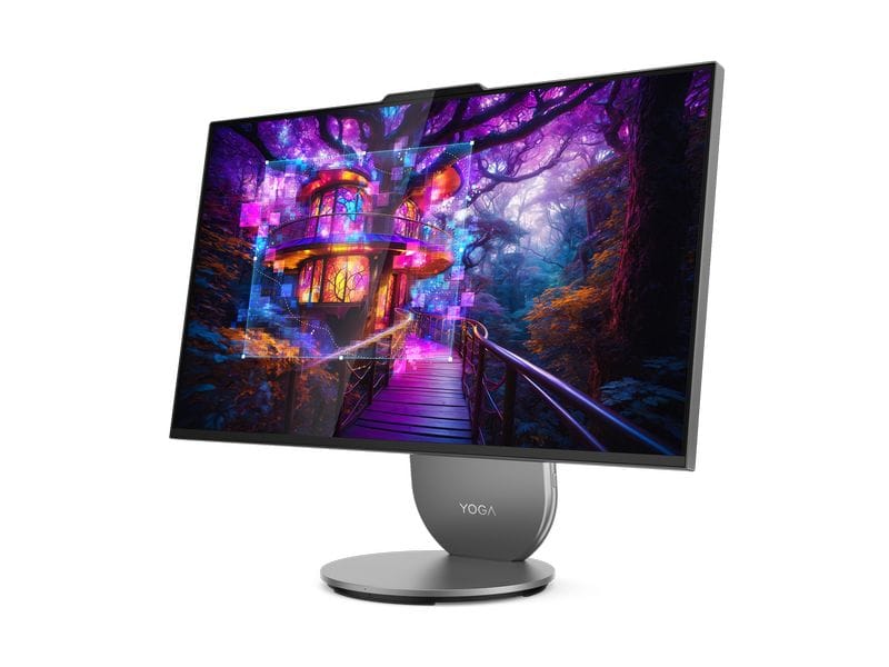 Lenovo AIO Yoga 27IAH10 (Intel) Leistungsfähiger All-in-One-PC mit dedizierter Grafikkarte und Webcam