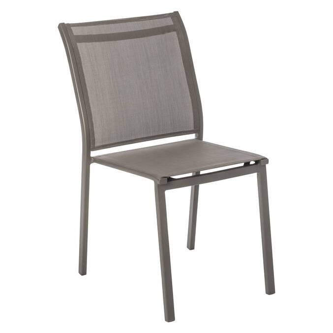 Chaise de jardin empilable ESSENTIA Wengé & Tonka