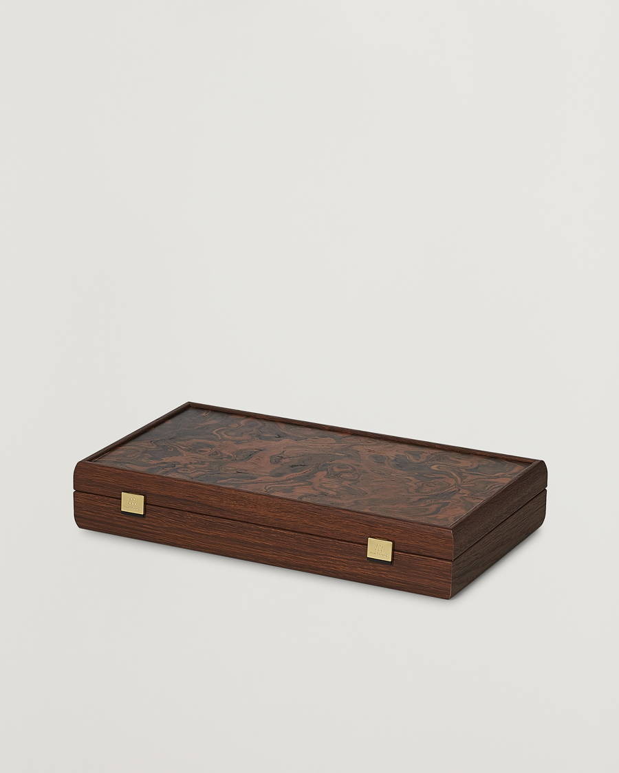 Manopoulos Walnut Burl Poker Case