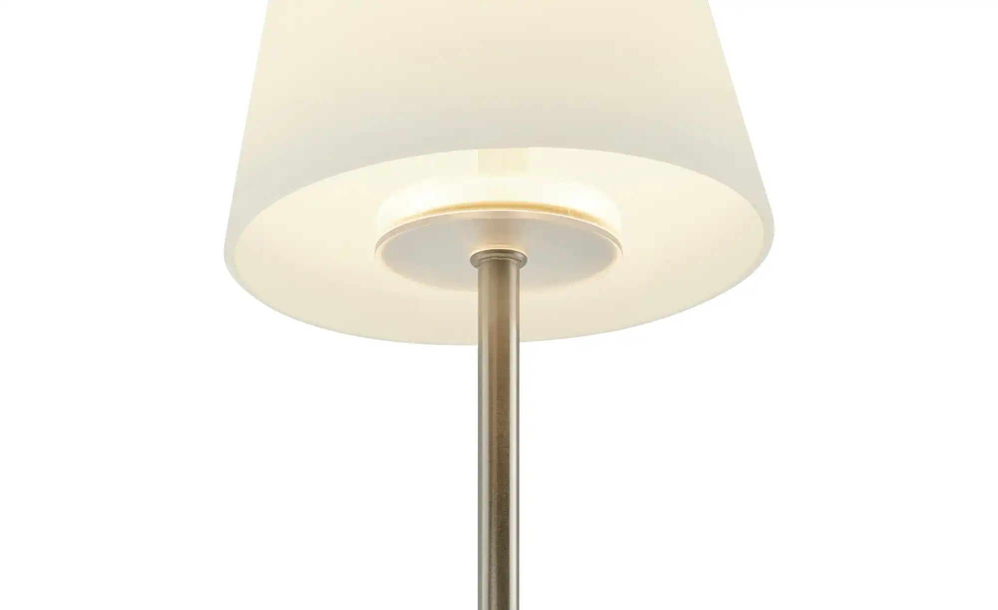 levelone LED-Tischleuchte, 1-flammig, Nickel-matt