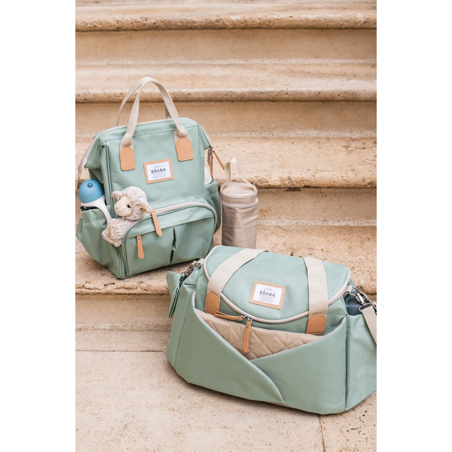 BEABA® Wickelrucksack Wellington Salbeigrün