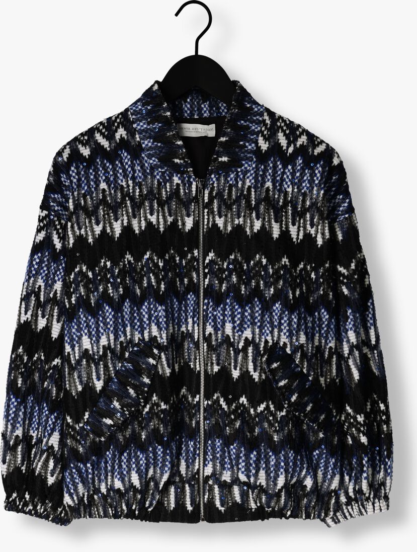 blauwe amaya amsterdam jack sky bomber