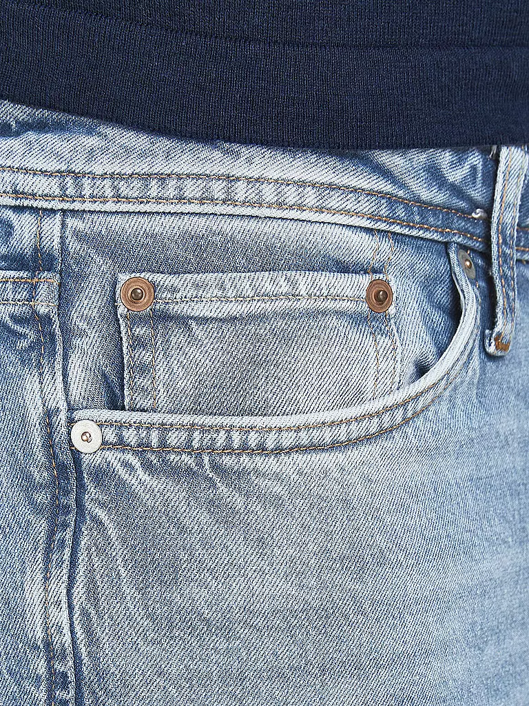 JACK & JONES Jeans Slim Fit JJIGLENN  blau