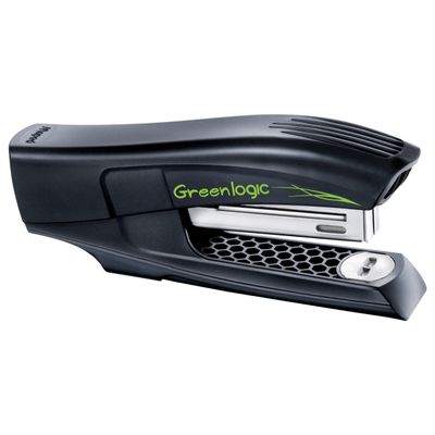 Maped - Agrafeuse Greenlogic Half Strip noir - capacité de 25 feuilles - agrafes 24/6 ou 26/6