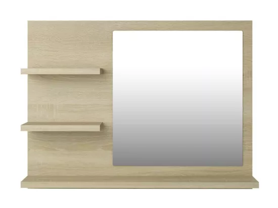 Miroir de salle de bain Chêne sonoma 60x10,5x45