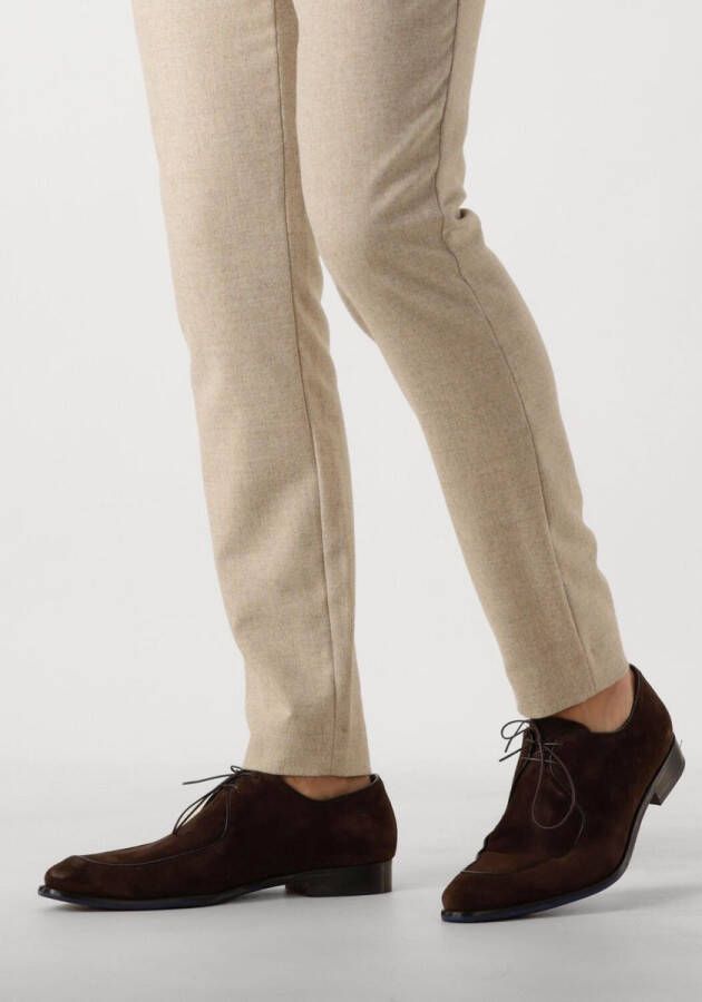 FLORIS VAN BOMMEL Nette Schoenen Heren Sfm-30325 Maat: 45⅓ Materiaal: Suède Kleur: Bruin