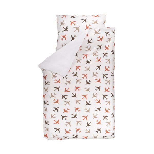 Bink Bedding Planes Dekbedovertrek Blauw 120 x 150 cm
