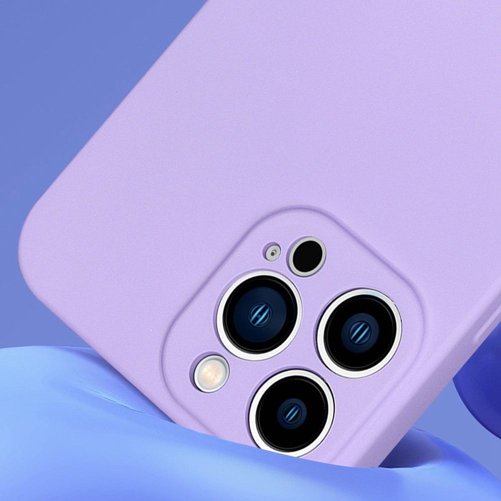 iPhone 13 Pro Soft Touch Gummi Case Hülle mit Kameraschutz - Rot