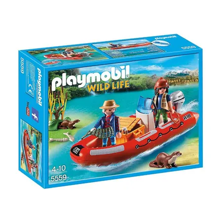 PLAYMOBIL® 5559 Schlauchboot mit Wilderern