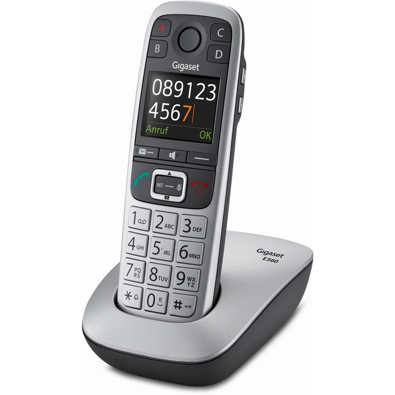 Gigaset E560 schnurloses Telefon, analog