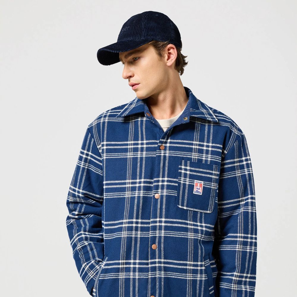 Wrangler Corduroy Cap Navy