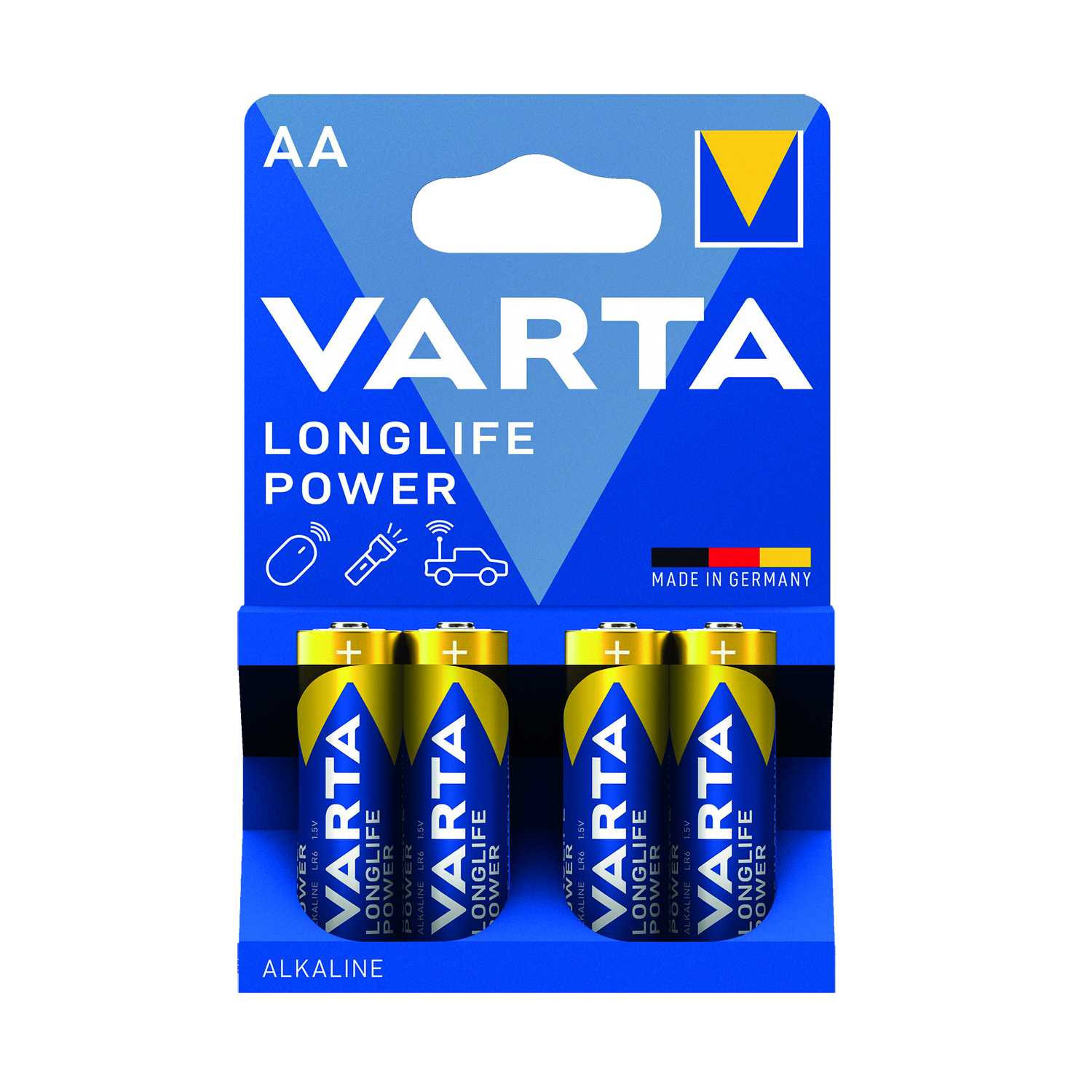 VARTA Batterie 4er Longlife Power AA
