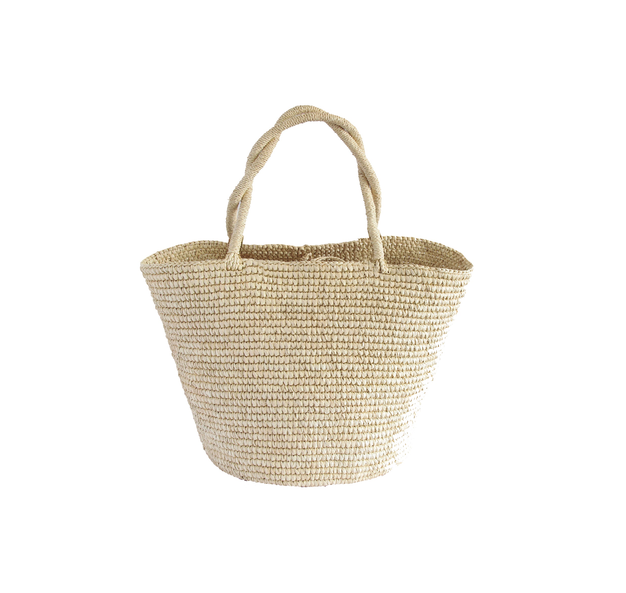 Sac à langer en paille tressée unie - ARTICLE RTS