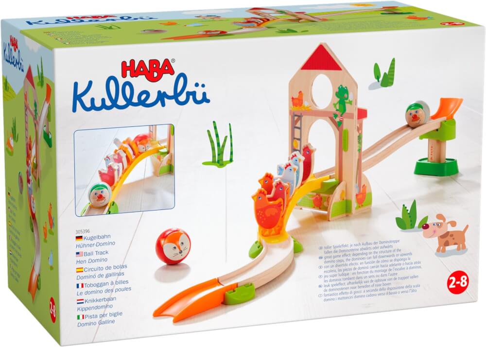 HABA Kullerbü – Kugelbahn Hühner-Domino