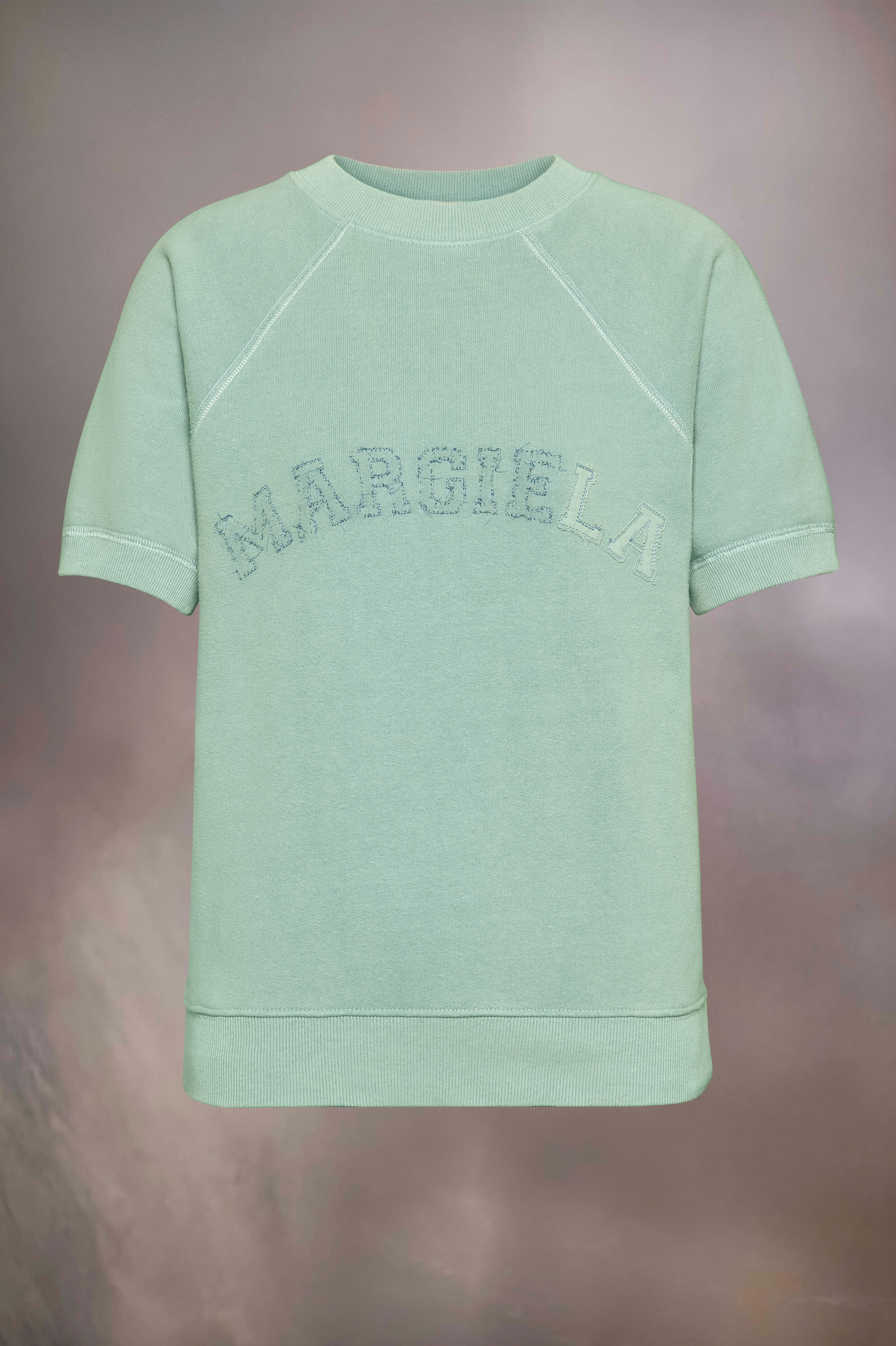 Sweat-shirt à manches courtes Bleu