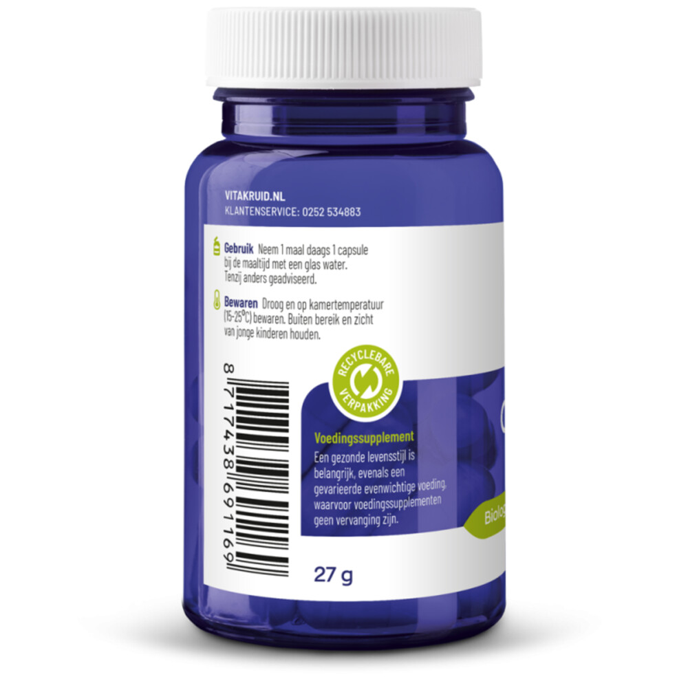 2x Vitakruid Q10 Ubiquinol 100 mg 60 vegacapsules