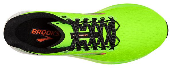 Chaussures Running Brooks Hyperion Vert Orange Homme