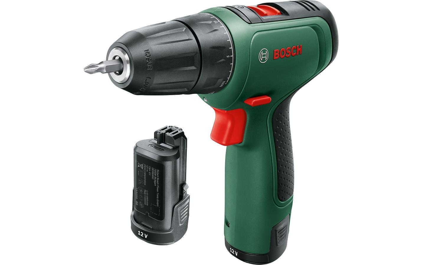 BOSCH Akku-Bohrmaschine »EasyDrill« Mit zweitem Akku/Ladegerät