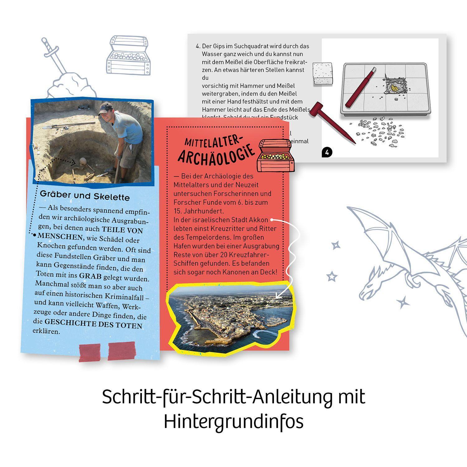 Ausgrabungsset – Ritter-Schatz