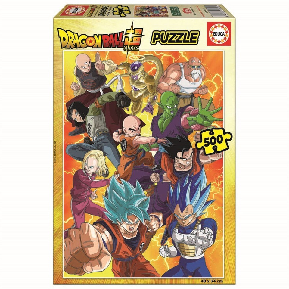 Puslespil - 500 brikker - Dragon Ball Super