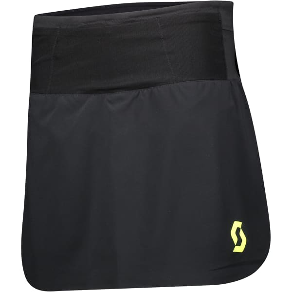 Short trail SCOTT SKORT W'S RC RUN BLACK/YELLOW