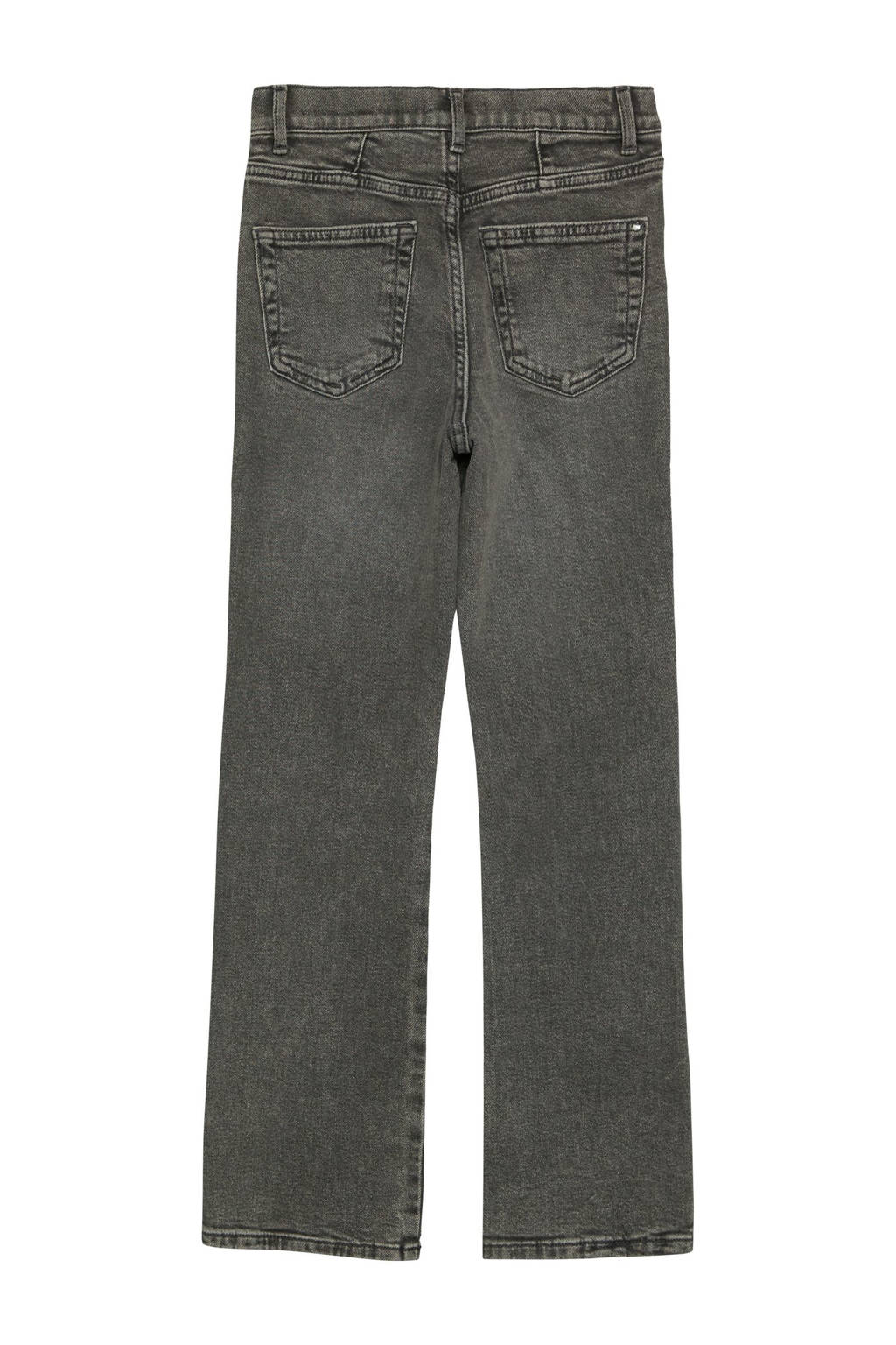 s.Oliver high flared jeans grey denim
