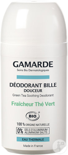 Gamarde Déodorant Bille Douceur Fraîcheur Thé Vert Bio Roll-On 50ml