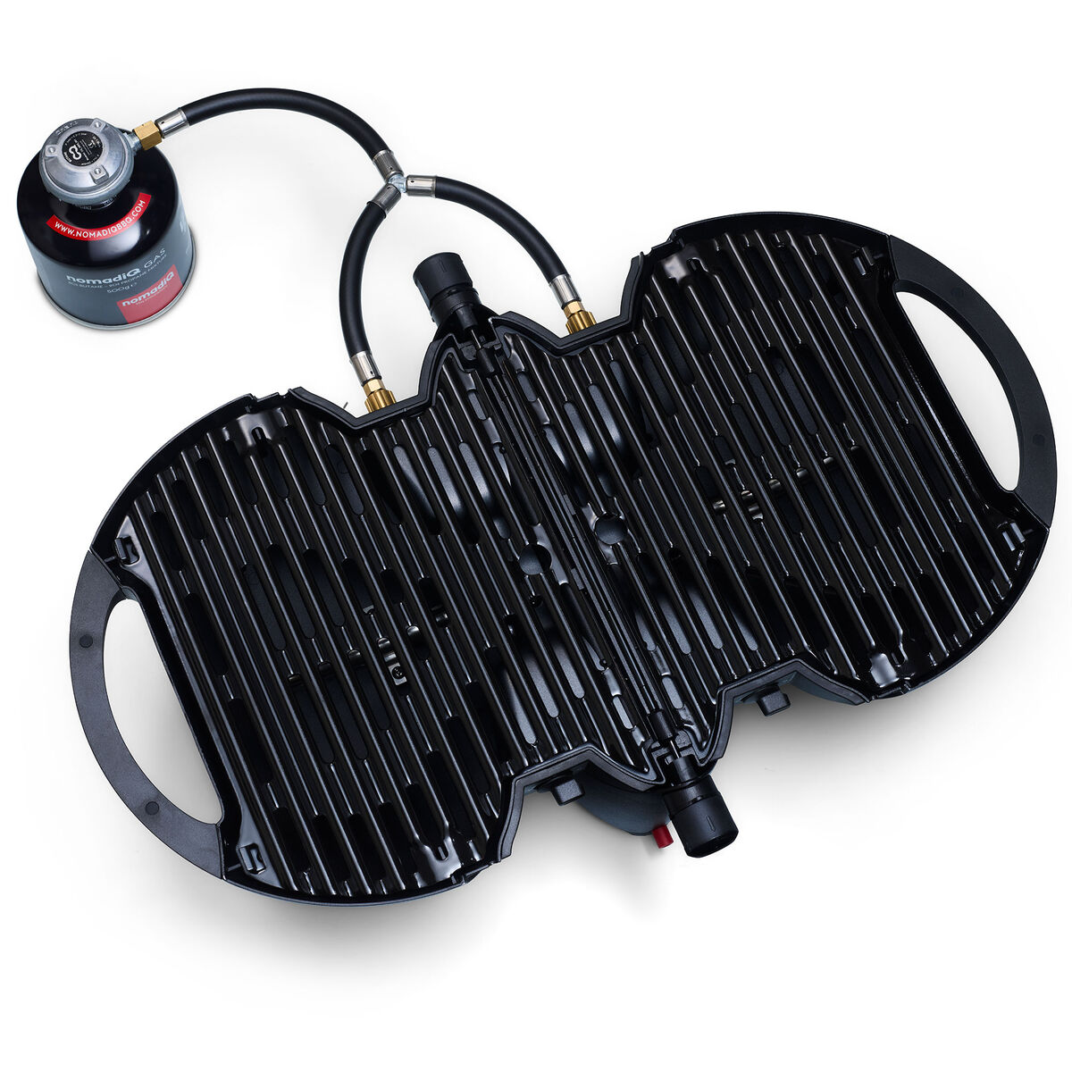 NomadiQ Bærbar gassgrill 3.0, svart