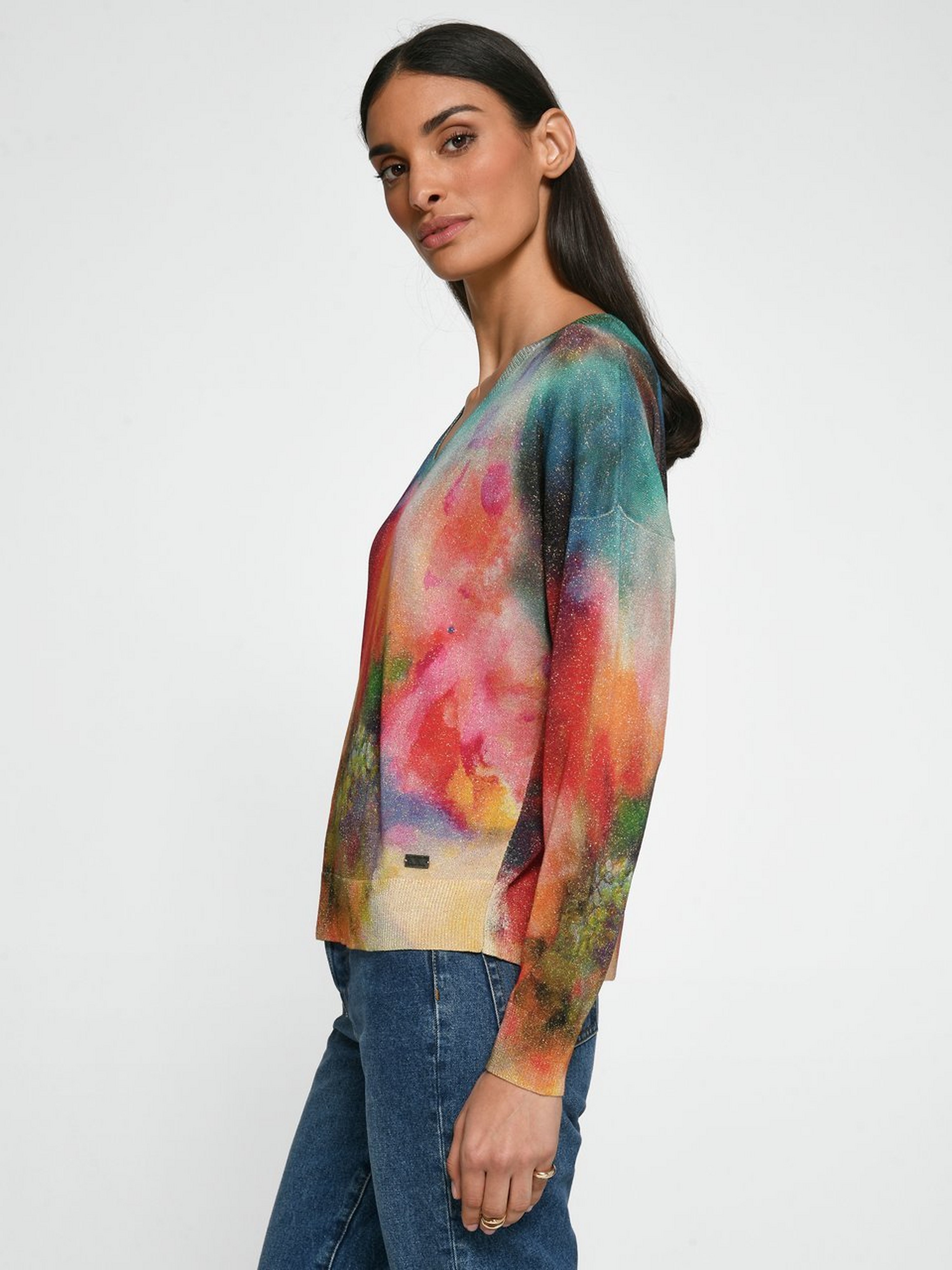 V-Pullover