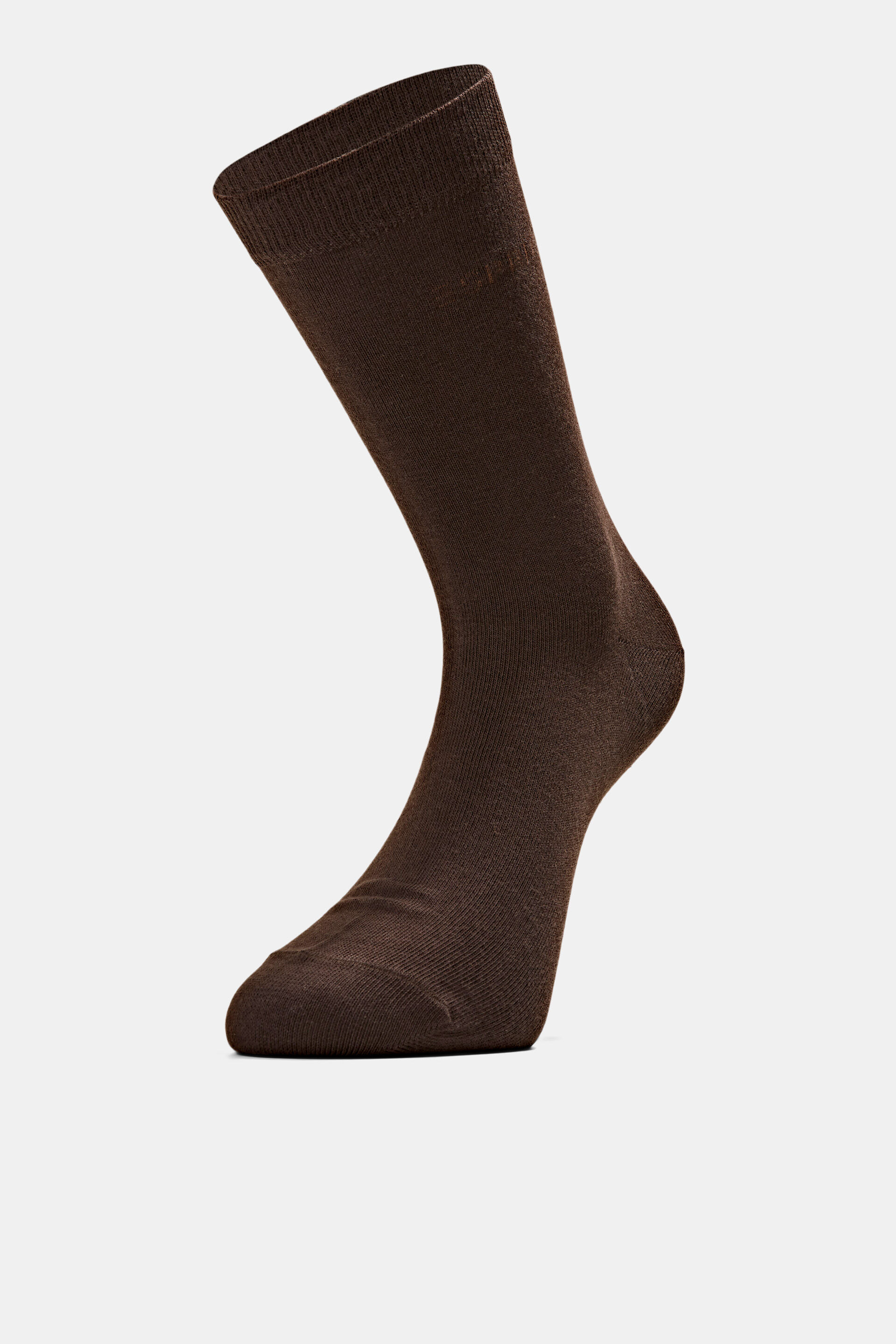 Lot de 2paires de chaussettes ornées d’un logo en maille, coton biologique