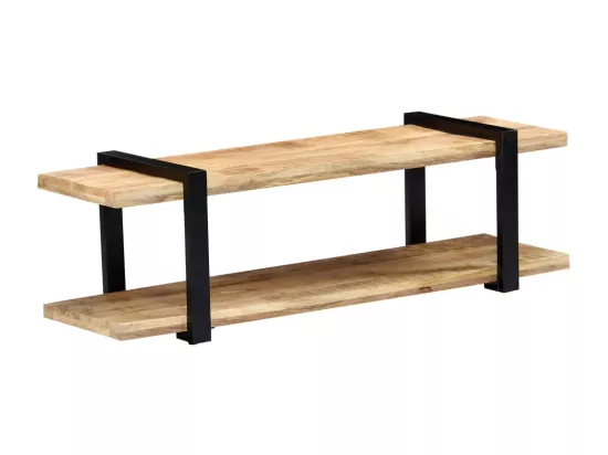 Meuble TV 247885 cm Bois de manguier massif