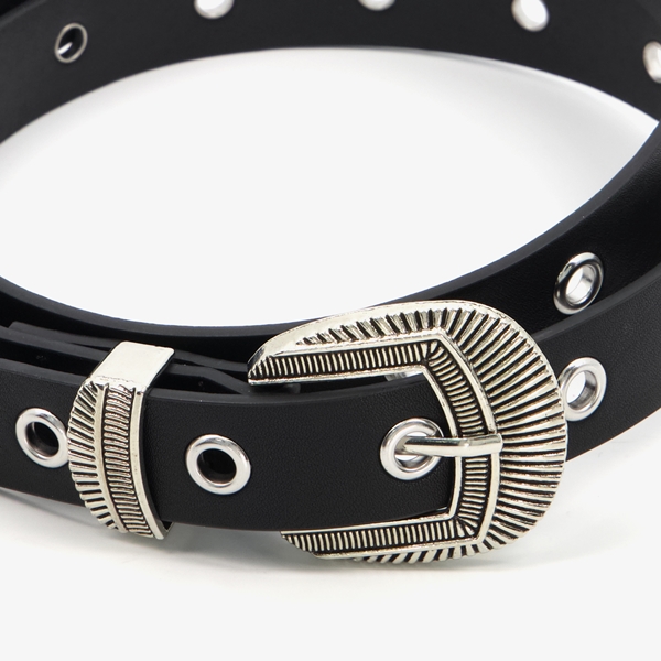 Dames riem zwart