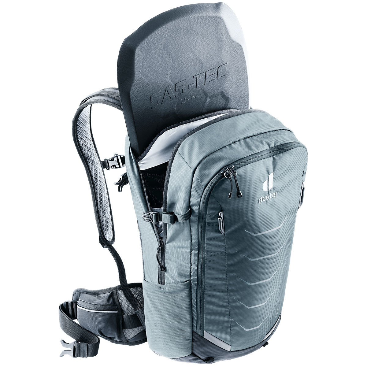 Deuter Flyt 20 Fietsrugzak Grijs/Zwart