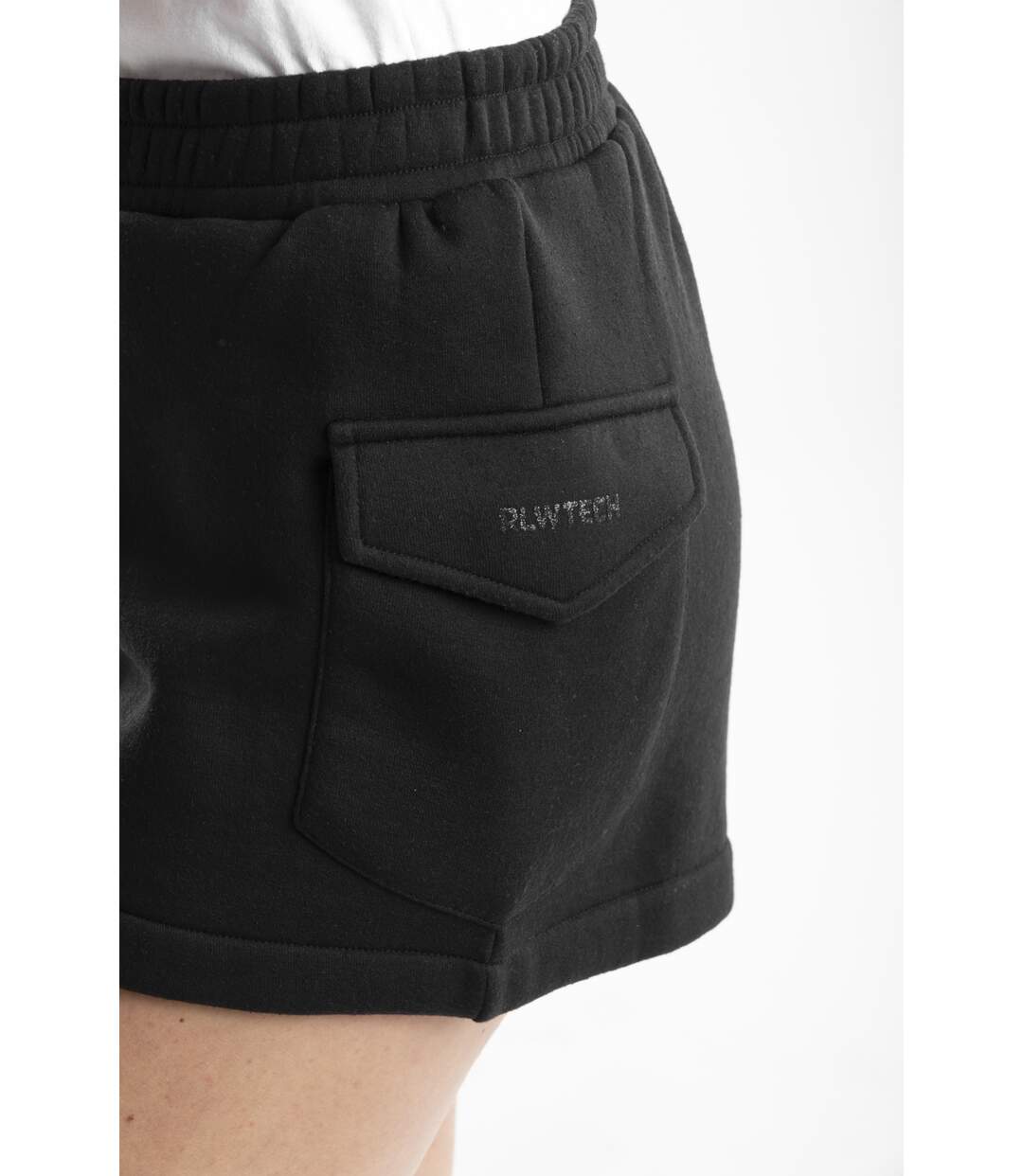 Short molleton FELISA noir