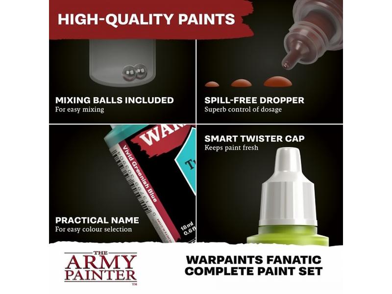 The Army Painter Farbenset Warpaints Fanatic Mega Paint Set Umfangreiches Farbenset