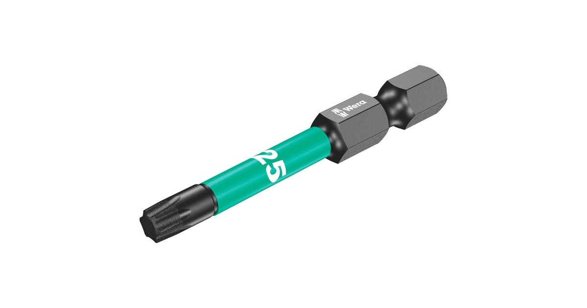 WeraBit-Check 6 TX Impaktor 1 bitset  (6-delig, Diamantcoating)