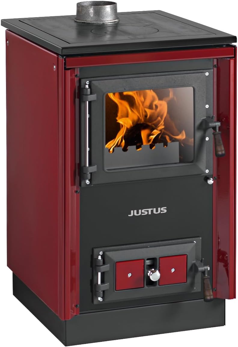Justus 1862 21 Rustico-50 2.0 Küchenofen Bordeaux/A