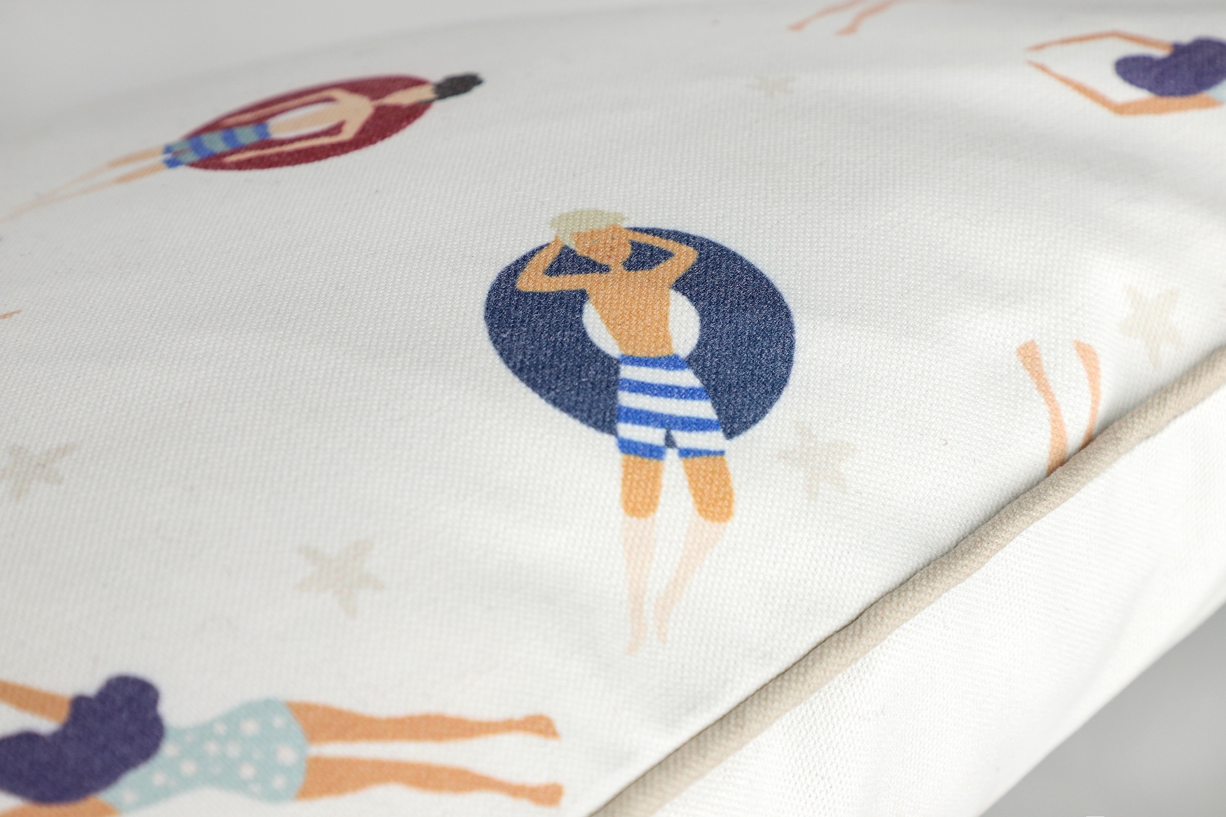 TOM TAILOR HOME Kissenbezug »Swim« maritimes Dessin