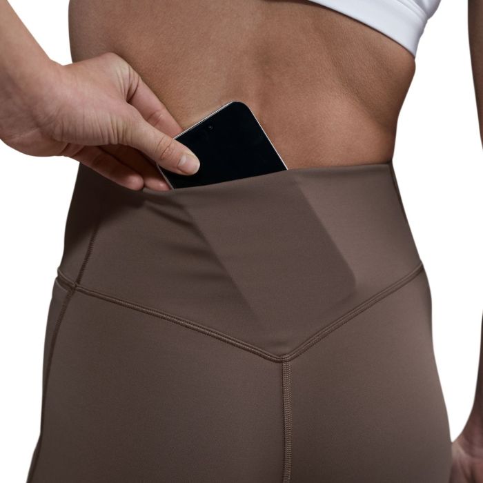 Nike Dame Lange tights Universa Dri-FIT Pocket Tights Brun