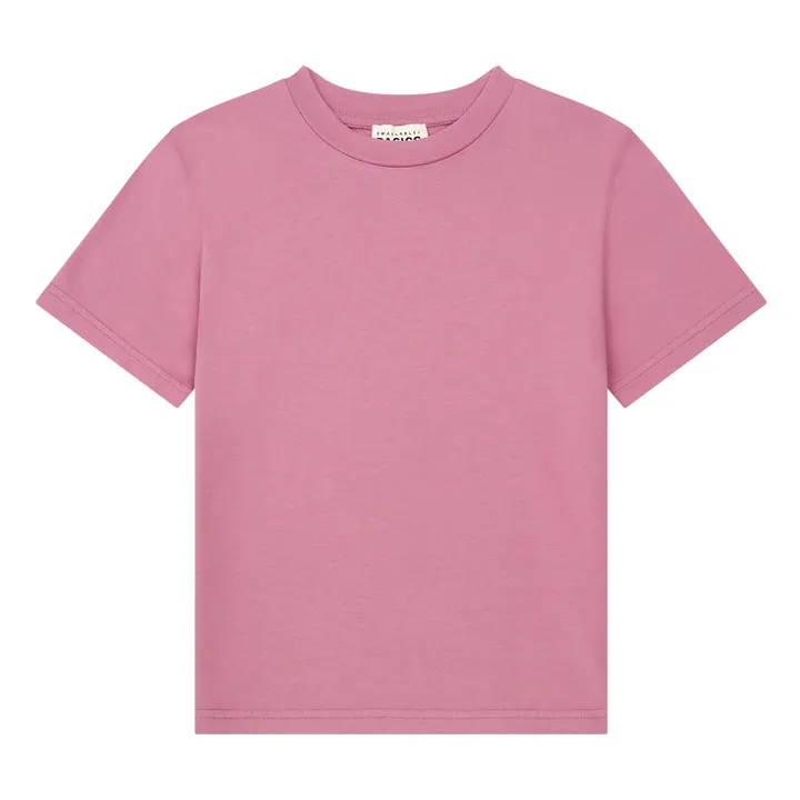 SMALLABLE BASICS T-Shirt Garçon Coton Bio | Vieux Rose