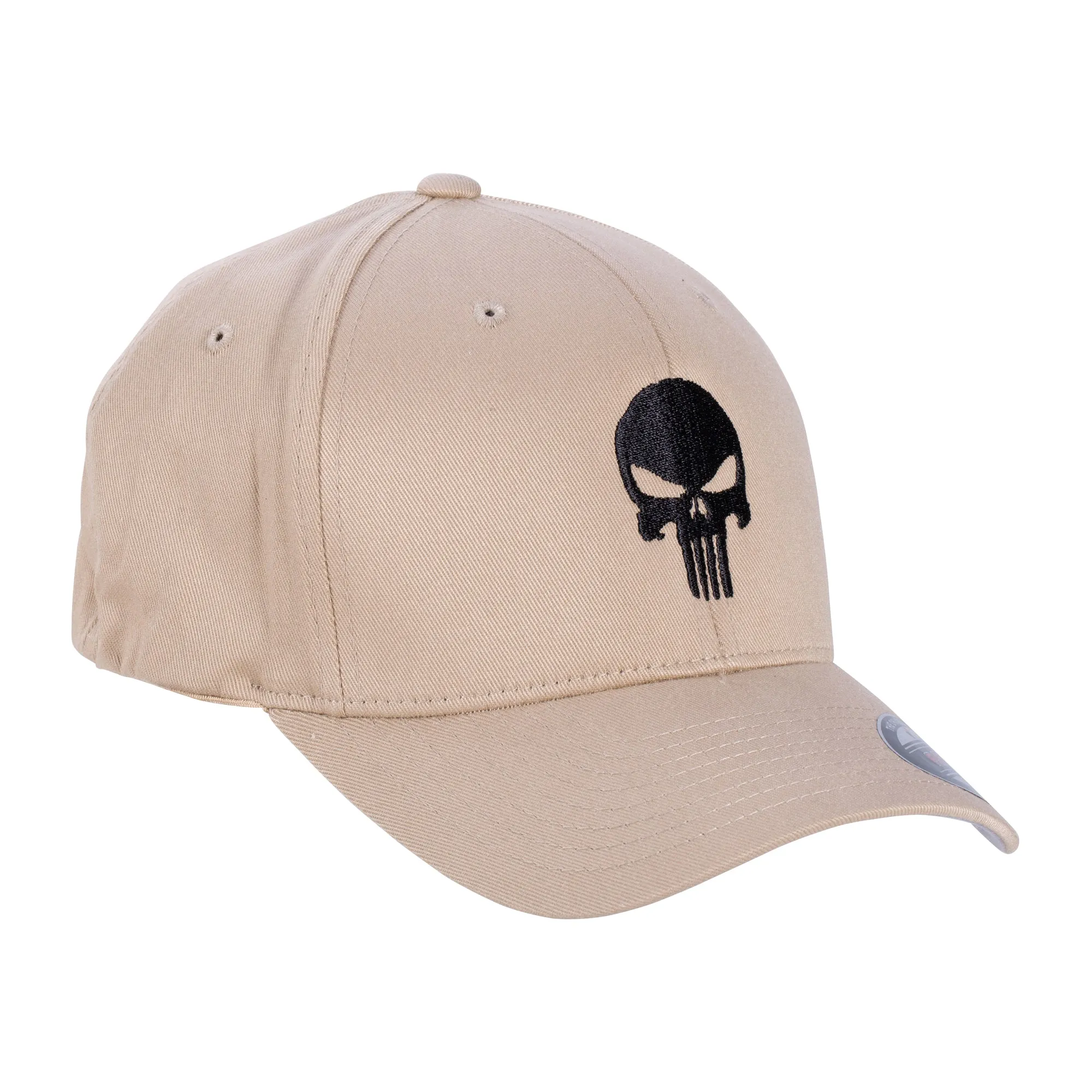 Café Viereck -  Café Viereck Cap Flexfit Punisher schwarz sand
