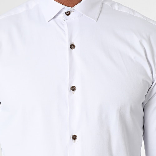 Chemise Manches Longues Blanc