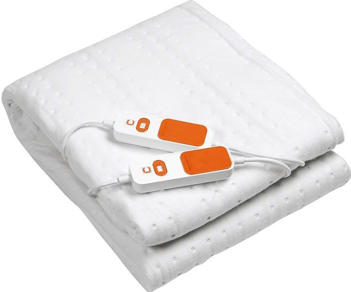 Cresta Care KTS120 Elektrische Warmtedeken 2 persoons met 180 minuten timer en machine wasbaar 160x140 cm