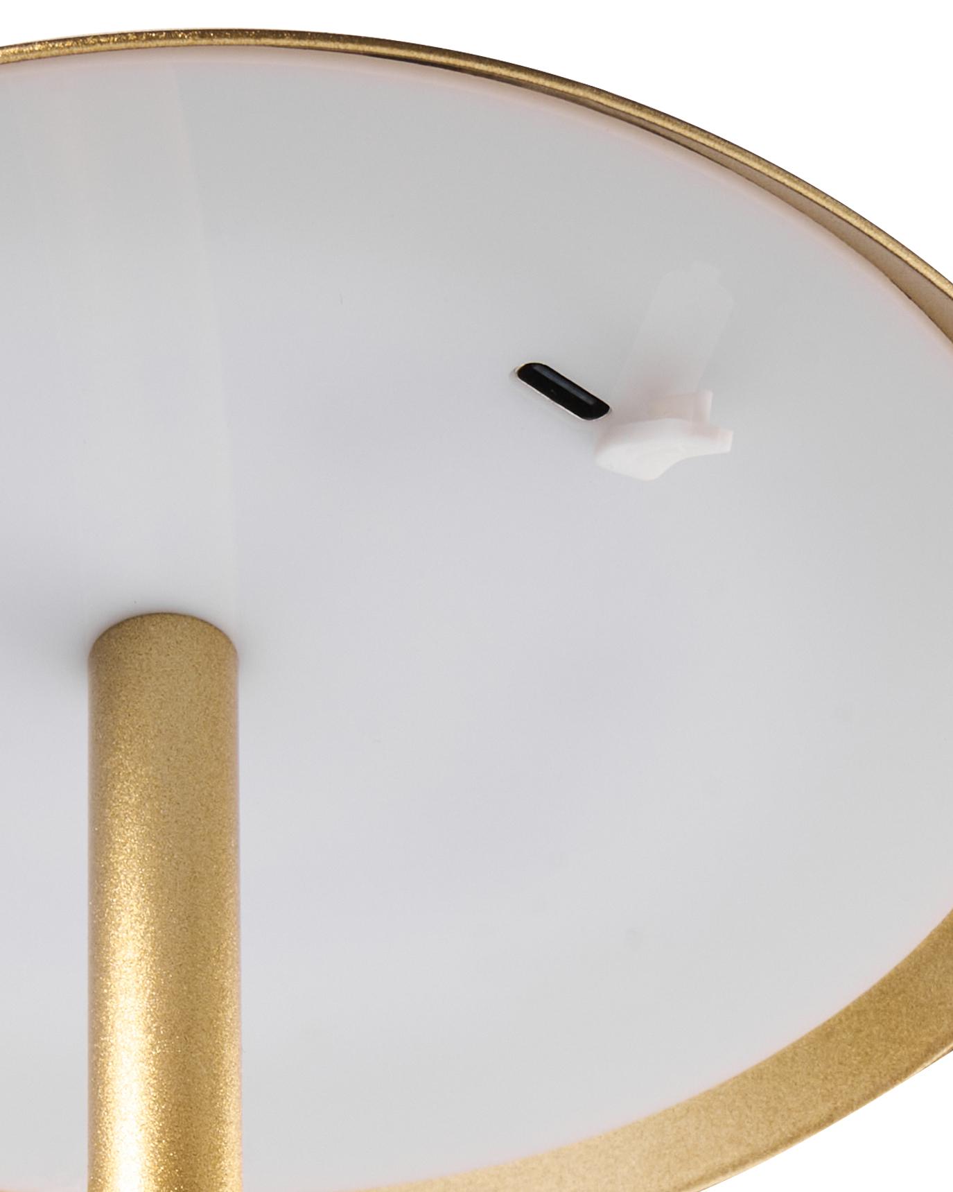 LED draadloze tafellamp MODJO met dimmer Metaal Goud