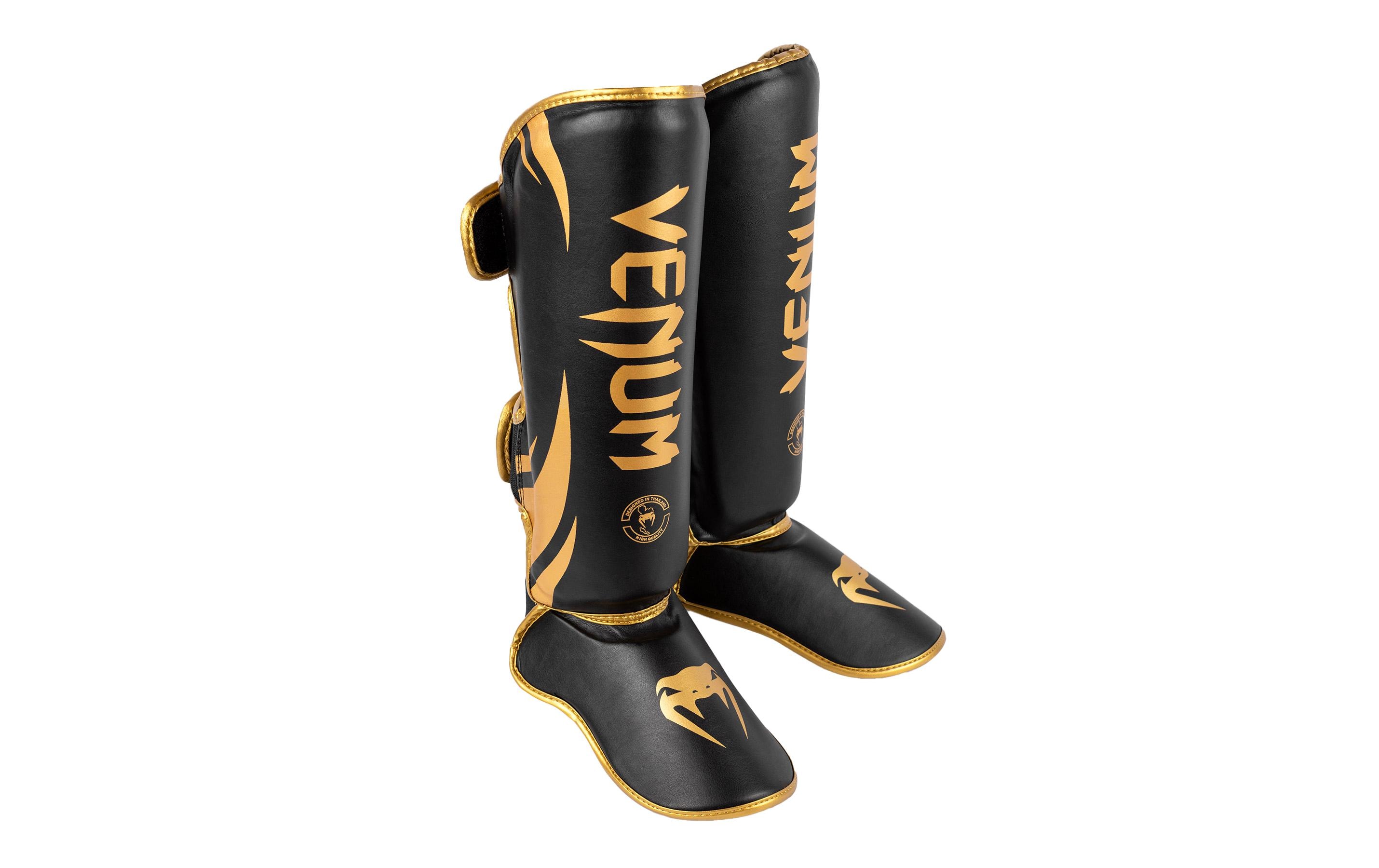 Challenger Standup Shin Guards Gold/Schwarz, XLSchienbeinschoner