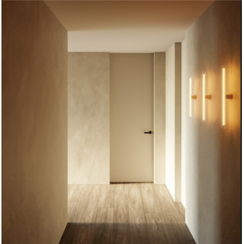E27 wand- of plafondlamphouder met fitting zwart