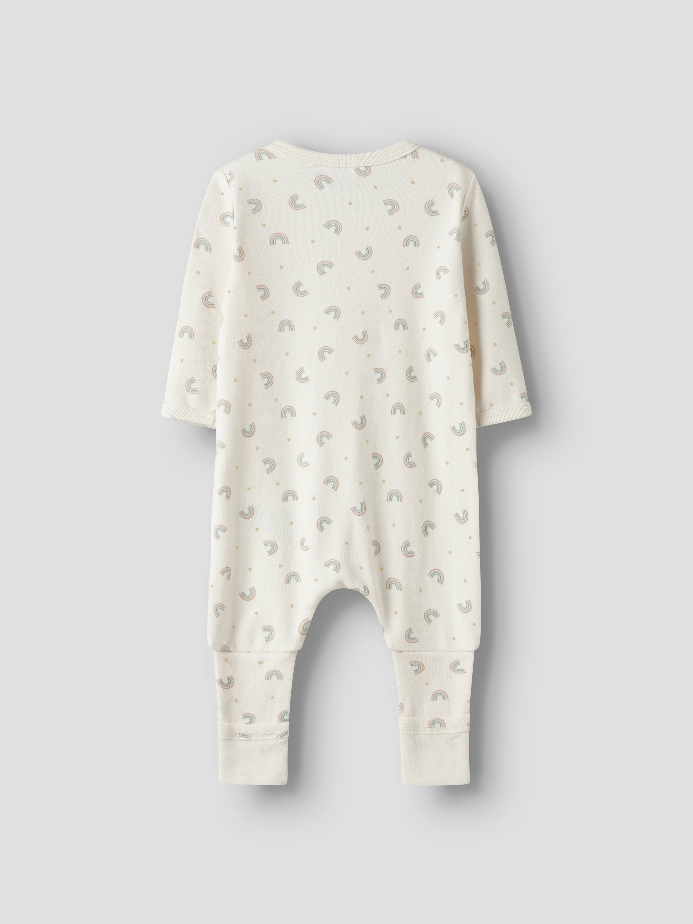 Name It Schlafanzug »NBFNIGHTSUIT 2P ZIP FF JET RAINBOW NOOS«, 2